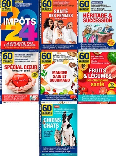 60 Millions de Consommateurs - Hors-Série FRENCH PDF 2024