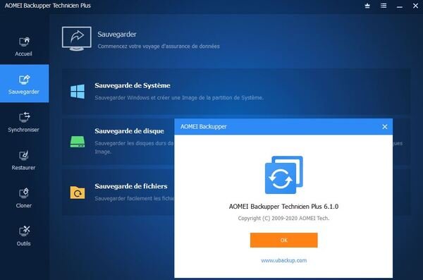 AOMEI Backupper Technician Plus 6.1.0