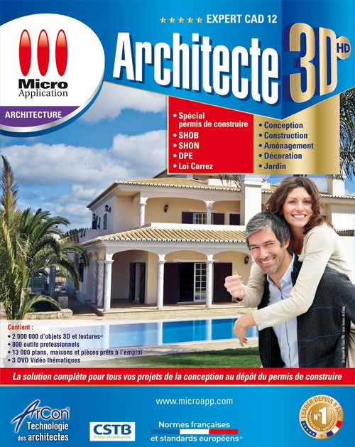 Architecte 3D HD Expert Cad 2010. Micro Application