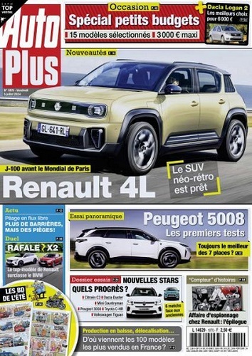 Auto Plus du 05 Juillet FRENCH PDF 2024 FRENCH PDF 2024