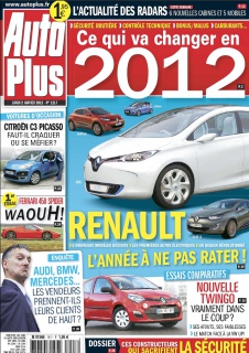 Auto Plus N° 1217 du 2 au 8 Janvier 2012