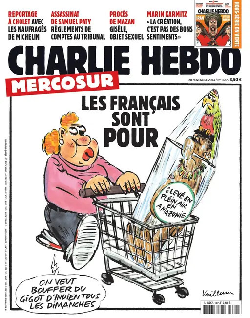 Charlie Hebdo du 20 novembre FRENCH PDF 2024