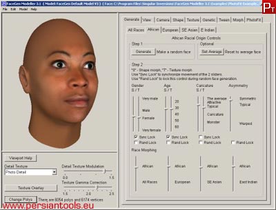 FaceGen Modeler 3.1.2