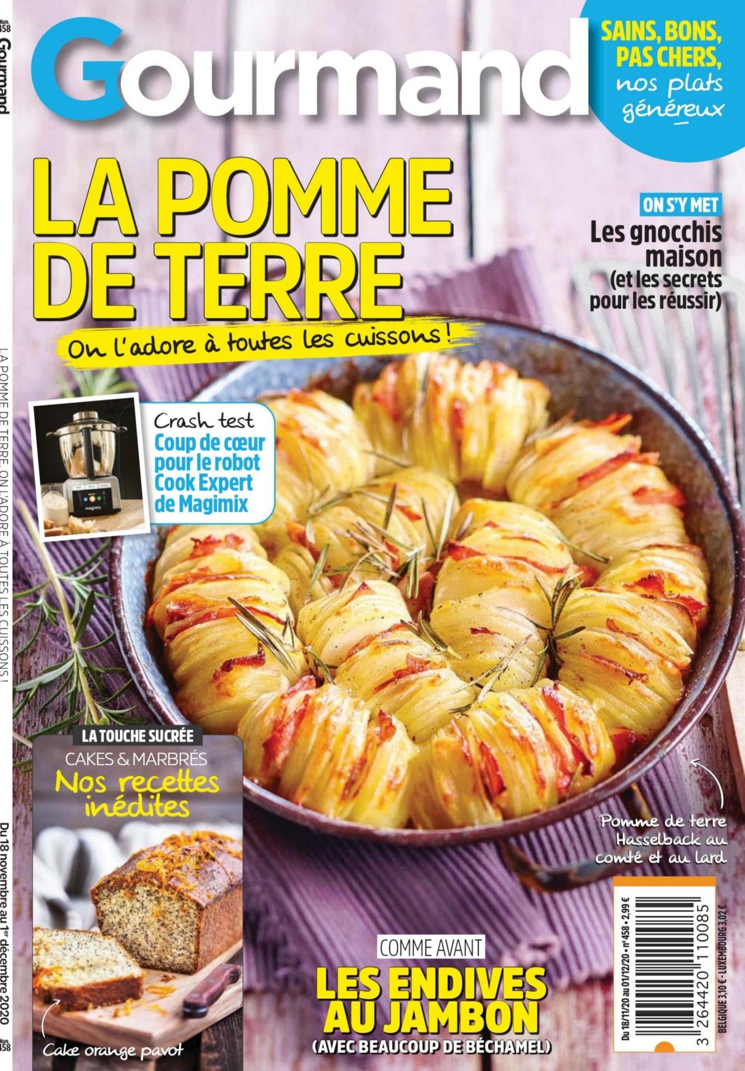 Gourmand n° 458 - Novembre 2020