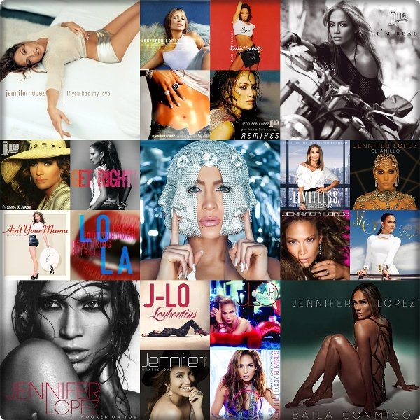 JENNIFER LOPEZ - Singles , EPs & Remixes 1999-2019