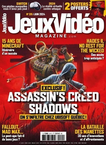 Jeux Vidéo Magazine - Juin FRENCH PDF 2024