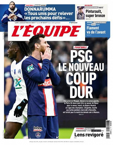 L'equipe - 10 Fevrier 2023