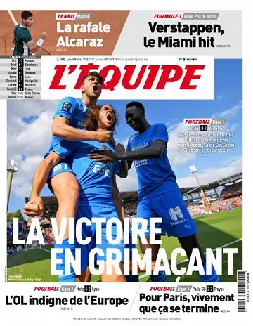 L'equipe - 9 Mai 2022