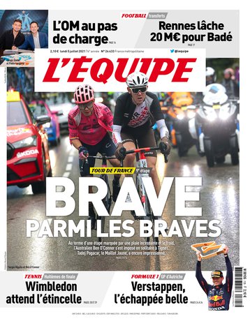 L’equipe du 05 Juillet 2021