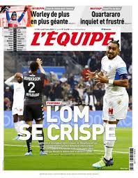 L’equipe du 07 Mars 2022