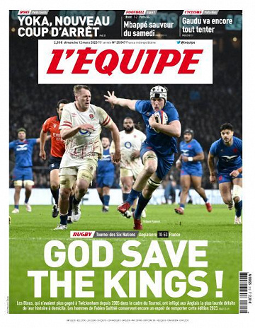 L'equipe du 12 Mars 2023