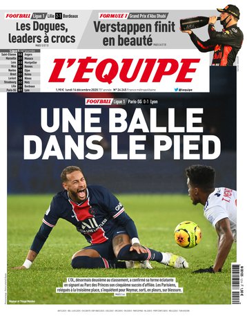 L’equipe du 14 Decembre 2020