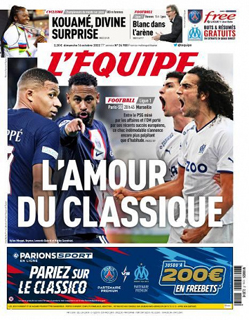 L'equipe du 16 Octobre 2022