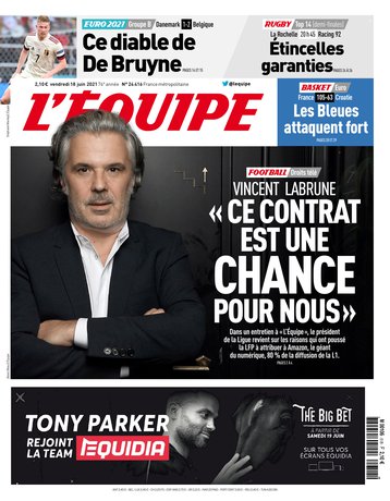 L’equipe du 18 Juin 2021