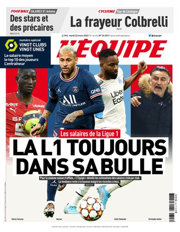 L’equipe du 22 Mars 2022