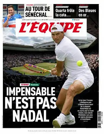 L'equipe du 27 Juin 2022