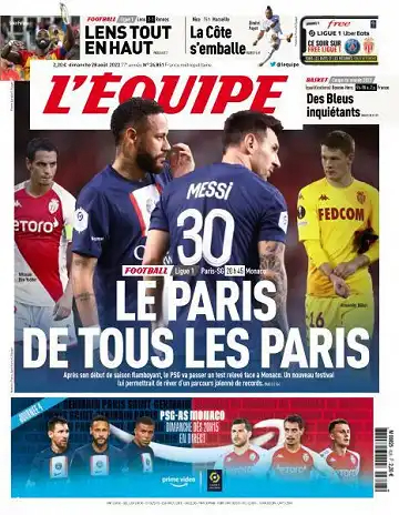 L'equipe du 28 Août 2022