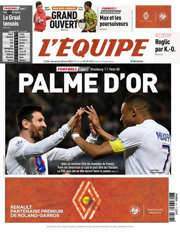 L'equipe du 28 Mai 2023