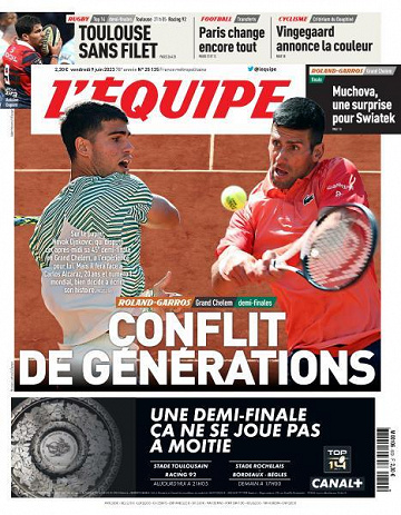 L'equipe du 9 Juin 2023