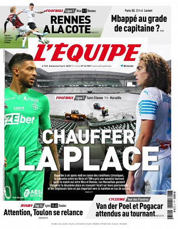 L’equipe du Dimanche 03 Avril