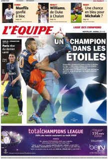 L'equipe Edition du 18 Septembre 2012