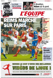 L'equipe Edition du 20 Octobre 2012