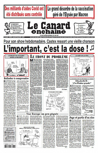 Le Canard enchaîné - 10 Mars 2021