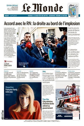 Le Monde du 13 Juin FRENCH PDF 2024