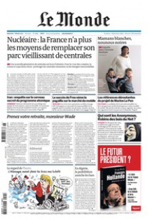 Le Monde du 1er.Fevrier 2012