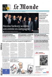 Le Monde et Supp. Livres du 10 Fevrier 2012