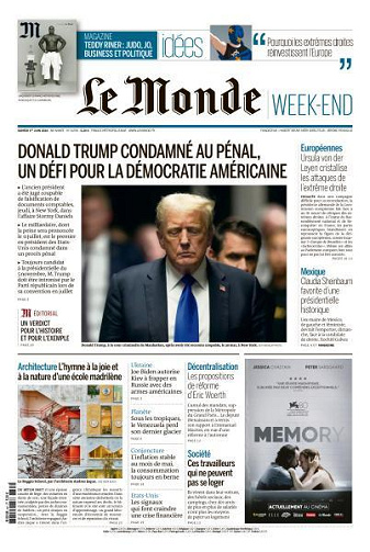 Le Monde + Le Mag du 01 Juin FRENCH PDF 2024