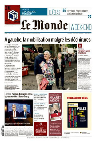 Le Monde + Le Mag du 29 Juin FRENCH PDF 2024 FRENCH PDF 2024