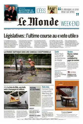 Le Monde + Magazine du 18 Juin 2022