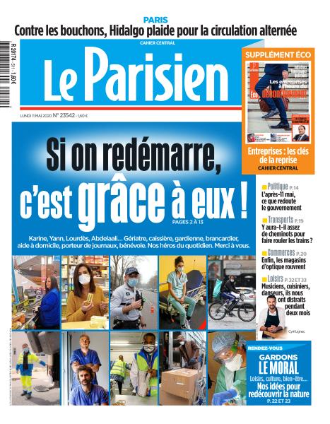 Le Parisien du 11 Mai 2020