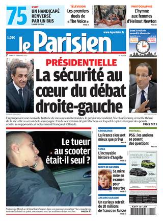 Le Parisien du 24 Mars 2012