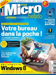 Micro Hebdo N°723 du 23 au 29 Février 2012