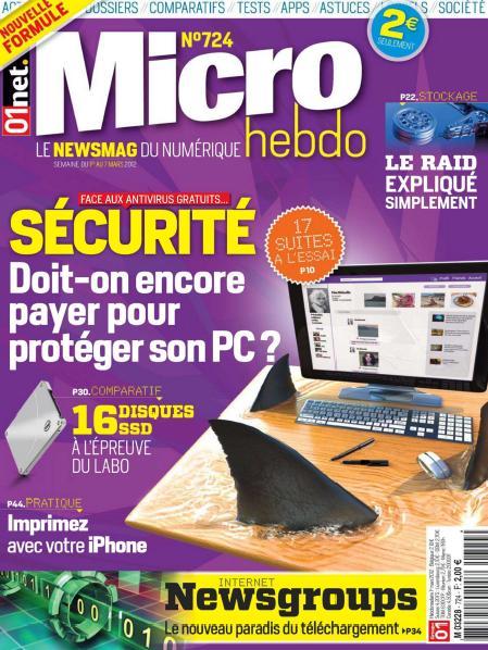 Micro Hebdo N°724 du 01 au 07 Mars 2012 FR PDF