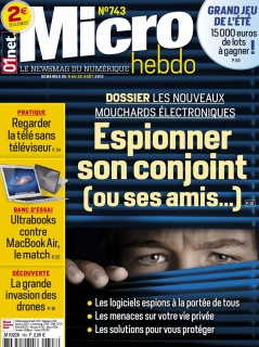 Micro Hebdo N°743 Du 09 au 22 Août 2012