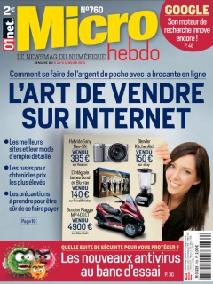 Micro Hebdo N°760 - 03 au 09 Janvier 2013