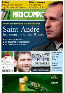 Midi Olympique Version tablette du 13 Janvier 2012