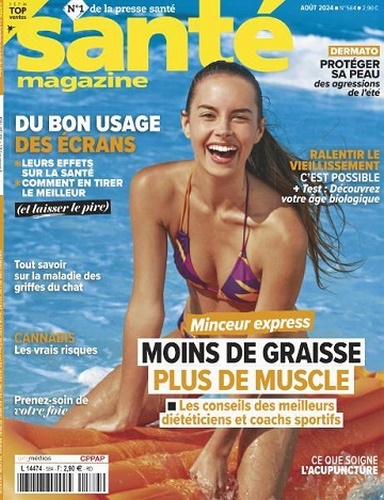 Santé magazine - Août FRENCH PDF 2024 FRENCH PDF 2024