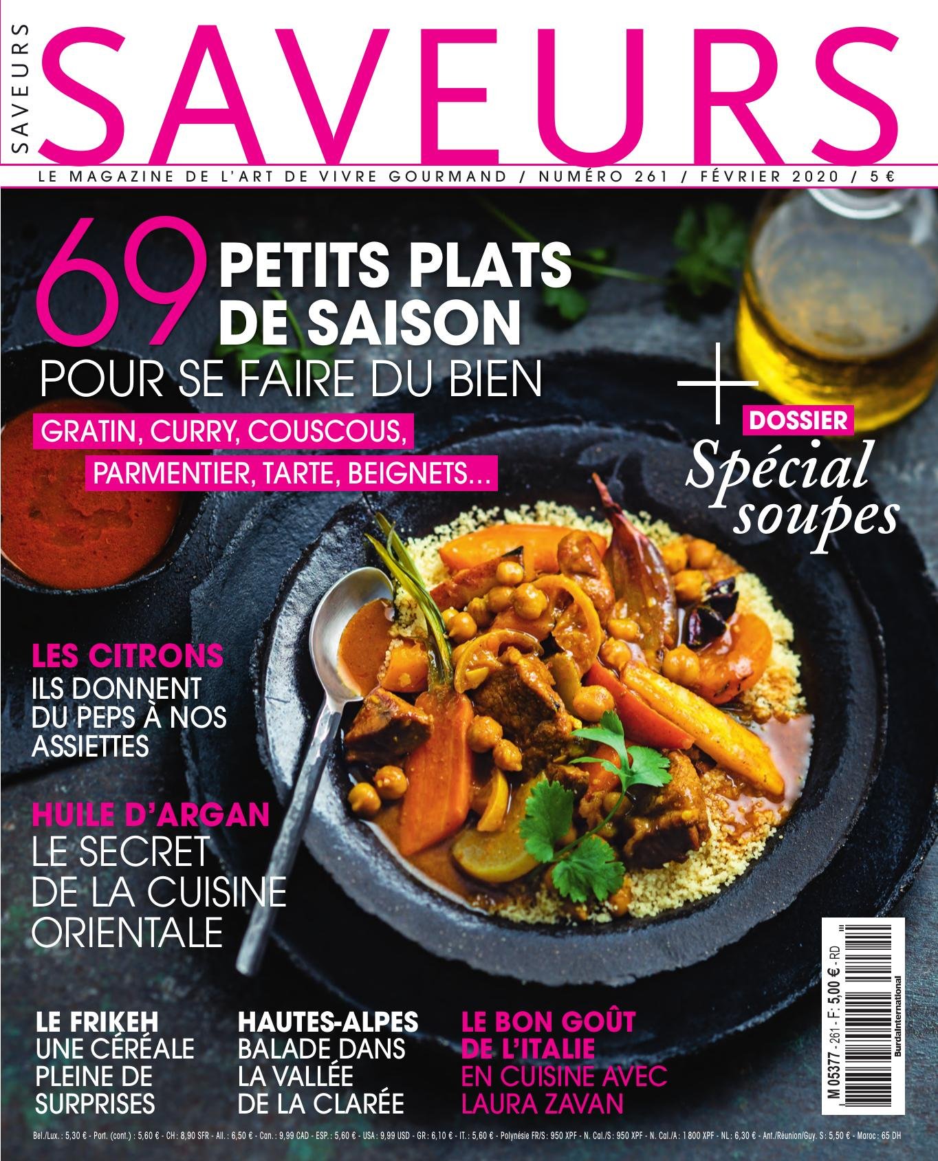 Saveurs n° 261 - Février 2020