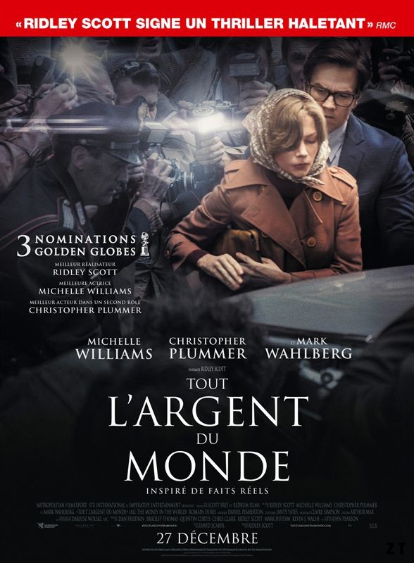 Tout l'argent du monde FRENCH BluRay 1080p 2018