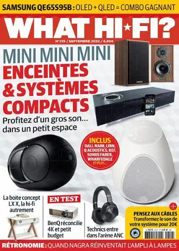 What Hi-Fi France - Septembre 2022